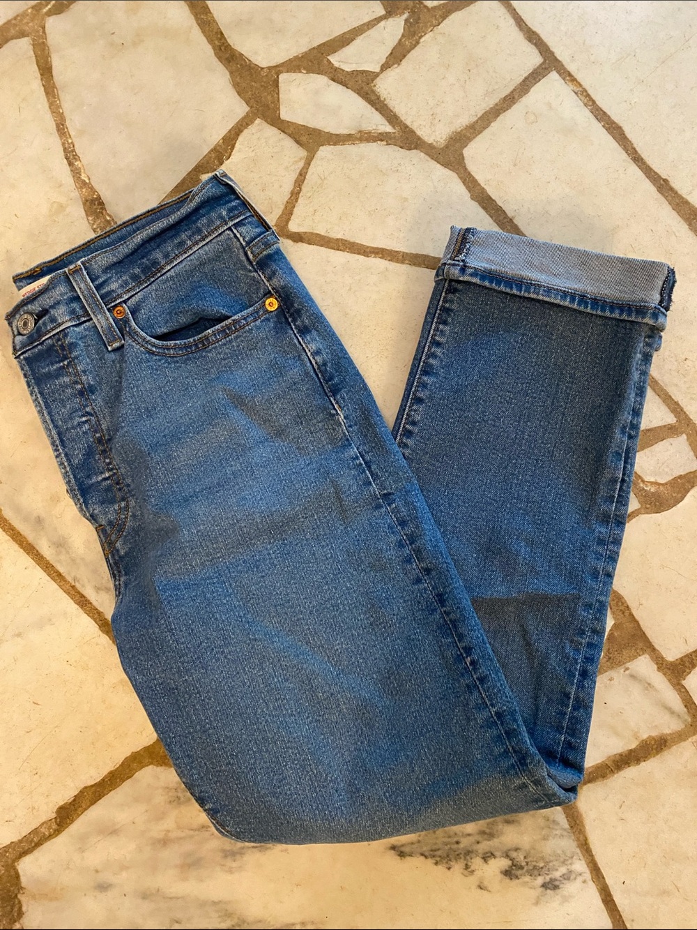 Levi’s wedgie straight jeans